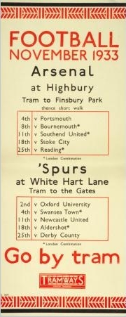 Arsenal FC November 1933