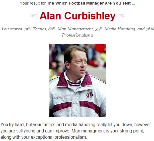 Herr C ist Alan Curbishley