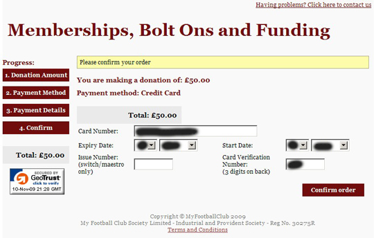 £50 für Ebbsfleet United