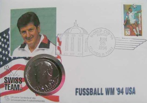 Roy Hodgson Schweizer Nationaltrainer an der Fussball-Weltmeisterschaft 1994 in den USA
