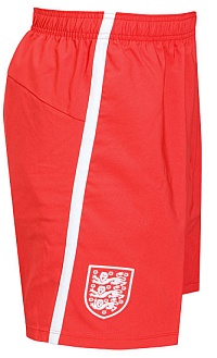 Three Lions Red Away Shorts