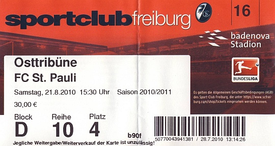 SC Freiburg v FC St. Pauli 1:3